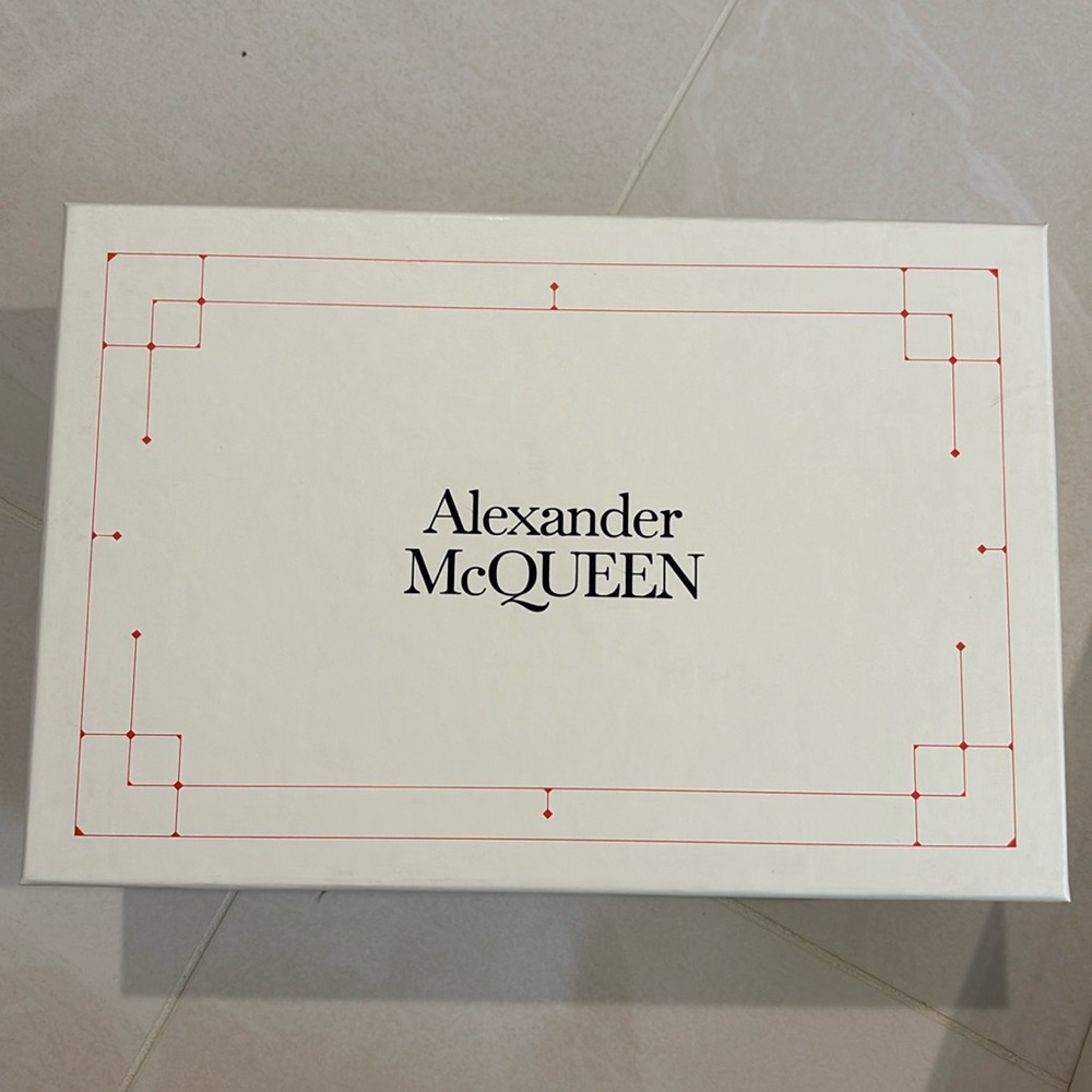 Mens Alexander McQueen shoebox
